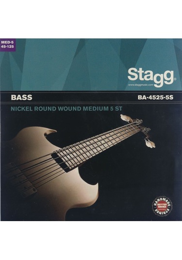 Stagg Bas Gitar Teli 5 Telli Ba 4525 5s