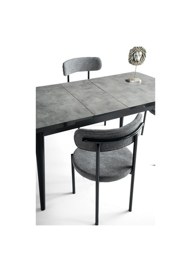 Alfa Mdf Açılır Mutfak Masa Sandalyeli Takım 75 130cm