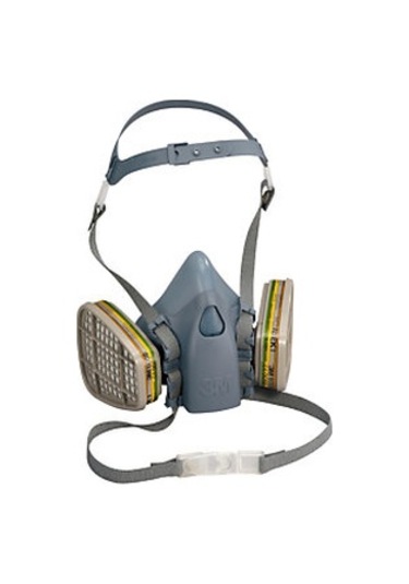 3M 7502 Yarımyüz Maske 6057 Abe1 Filtre Kombinasyon Set