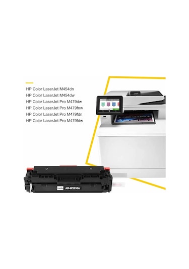 Hp 415A (W2030A) Mfp M479Dw Siyah Uyumlu Toner Çipsiz