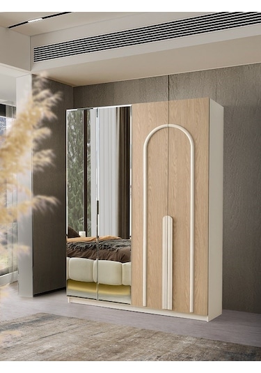 Florensa Mdf 4 Kapılı Dolap Aytaşı
