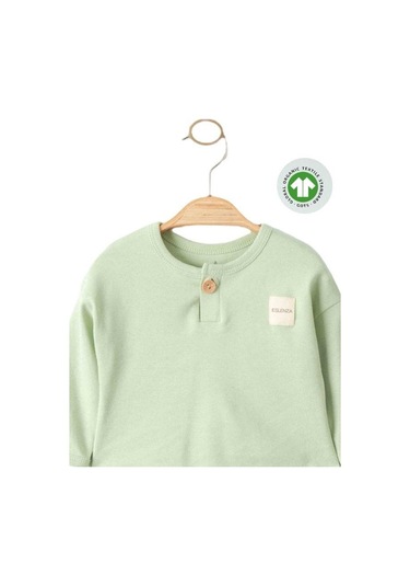 Bebek Organik Eşofman Takım-15483 Mint