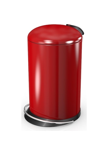 Hailo Topdesign M Kırmızı Çöp Kovası - 13 L Kırmızı
