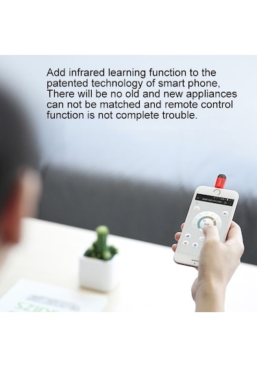 Dancemonkey Apple Evrensel Mobil Bulut Uzaktan Kumandası Kolay 3 Nesil Kablosuz Akıllı Uzaktan Kumanda Siyah