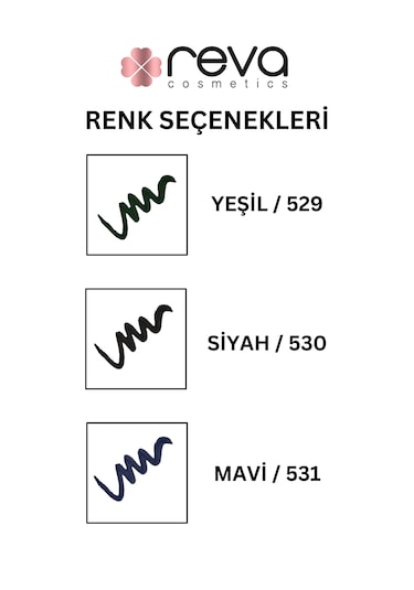 Siyah Göz Kalemi & Black Eyeliner No: 530 - Vegan & Temiz Içerikli Siyah