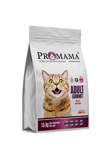 Promama Kuzu Etli Gurme Yetişkin Kedi Maması 15 KG