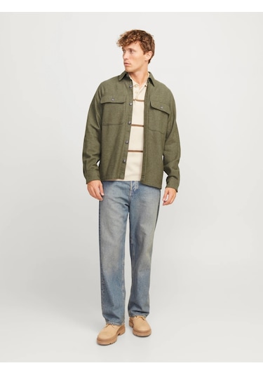 Jack & Jones Jprraymond Erkek Gömlek Haki