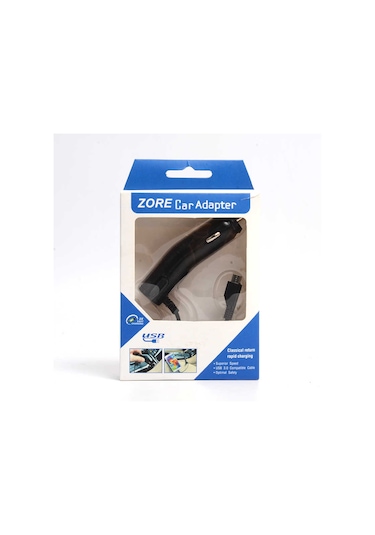 Mobilefix 800 Mah Kablolu Araç Şarj Aleti - Siyah Siyah