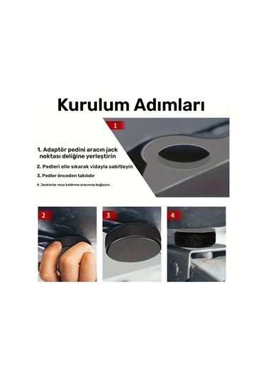 Honeybeeshop 4 Adet Tesla Model 3 Y S X Highland 2024 2023 2022 Siyah Kauçuk Pabuçlar Şasi Kaldırma Standları Adaptör Kutusu İçin Kriko Pabuçları