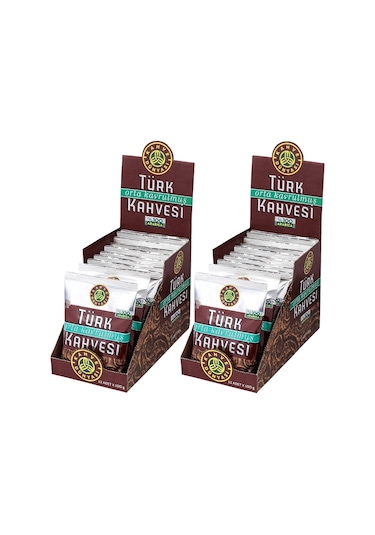 Kahve Dünyası Orta Kavrulmuş Türk Kahvesi 100GR (24 Lü Set) (2 Kutu)