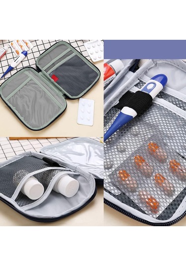 Microcase Al4230 Taşınabilir Mini ilaç ve Sağlık Çantası
