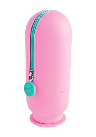 Serve Hoop Kalem Çantası Şeker  Pembe