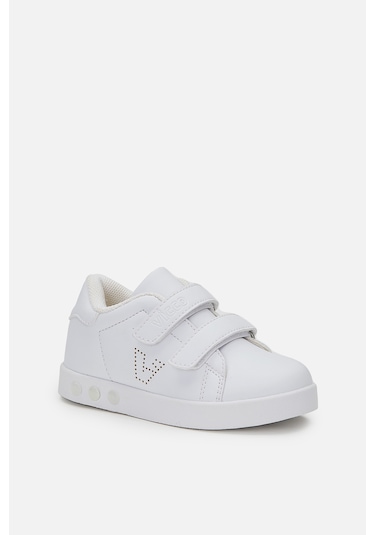 Vicco Oyo Işıklı Unisex Bebek Beyaz Sneaker Beyaz
