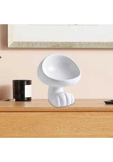 Homyl Çeşitli Eşyalar Konteyner Kedi Pençesi Heykelcik Küçük