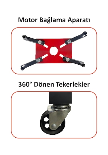 Motor Toplama Sehpası 650kg Gpt105