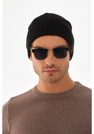 Dört Mevsim Penye Bere Siyah