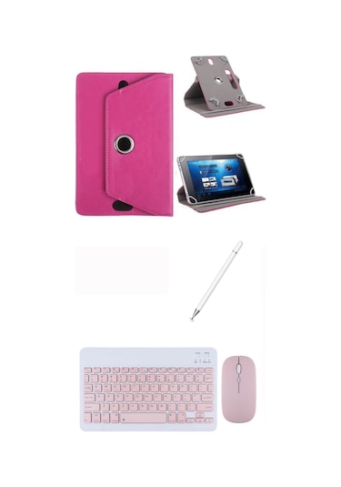 Huawei Matepad Air 11.5 İnç Uyumlu Kılıf Bluetooth Klavye Dokunmatik Kalem Kılıf