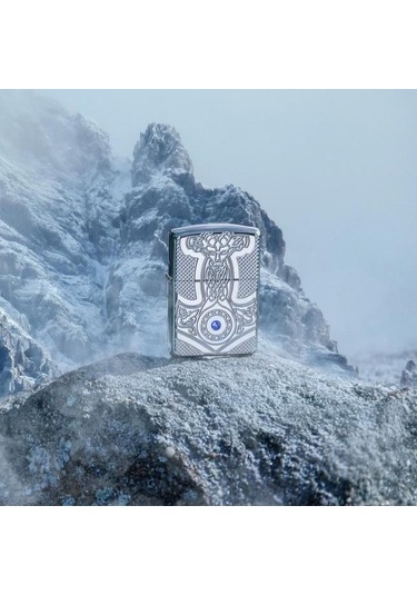 Zippo Çakmak 49289 Armor Medieval Design Lighter Orta Çağ Tasarım