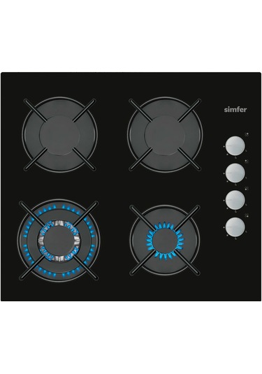 Simfer 3508 Ankastre Ocak Siyah