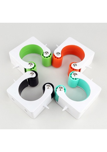 Ranyeek Pratik Bisiklet Askısı - Kolay Kurulum, Yüksek Dayanıklılık, Çift Taraflı Kancalı Tasarım, Her Yerde Kullanım İmkanı Siyah