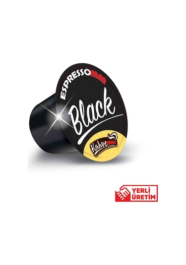 Espressomm Nespresso Uyumlu Black Kapsül Kahve 100 Adet