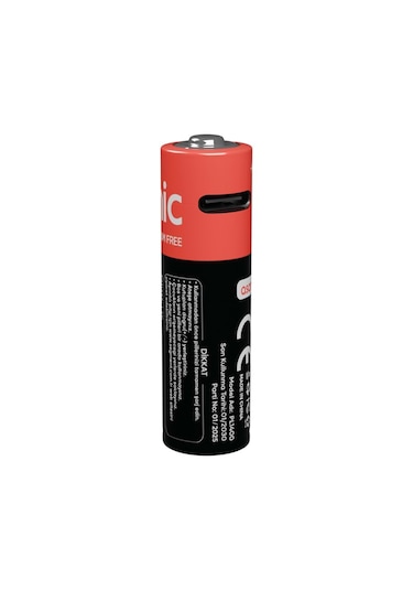 Asonic Pl1400 Aa Kalın 1.5v 1400mah/2600mwh Type-c Usb Şarjli 2'li Pil