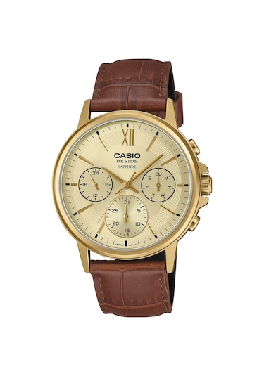 Casio Bms-300gl-5avdf Beside Erkek Kol Saati Altın