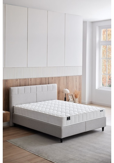 Yataş Supreme Star Yatak,baza,başlık 3'lü Set - 150x200 Cm