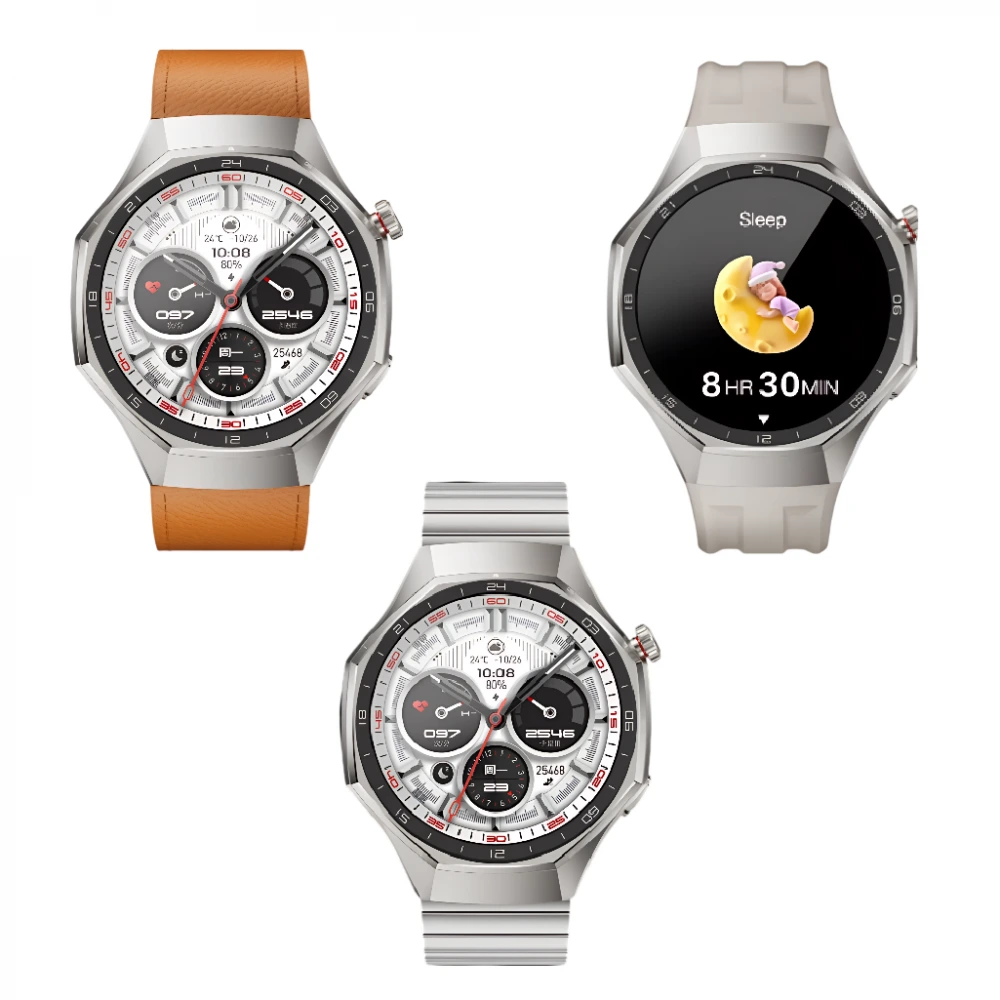 Vwar SK53 3 Kordonlu 45 MM Kalobee Akıllı Saat (İthalatçı Garantili)