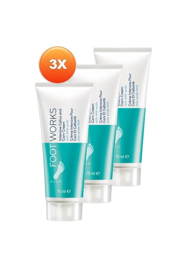 Avon Ayaklar İçin Yumuşatıcı Krem 3 x 75 ML