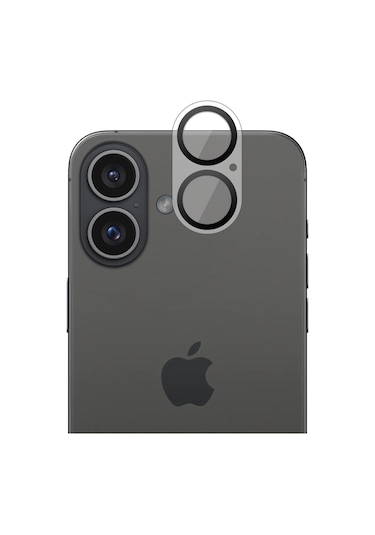 Buff Apple Uyumlu iPhone 17 Şeffaf Kamera Lens Koruyucu Şeffaf
