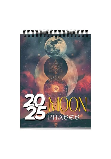 Ay Evreleri Takvimi 2025 12 Aylık Ay Evreleri Duvar Takvimi