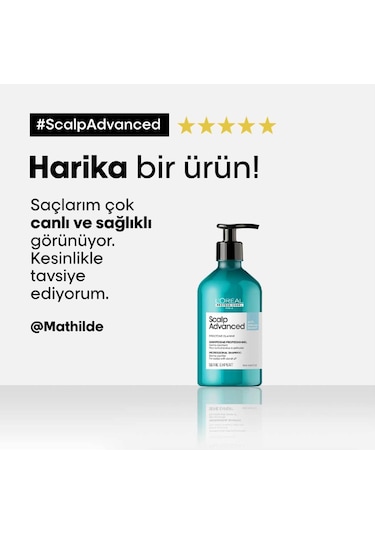 L'Oréal Professionnel Serie Expert Scalp Advanced Kepek Karşıtı Profesyonel Şampuan 500 ML