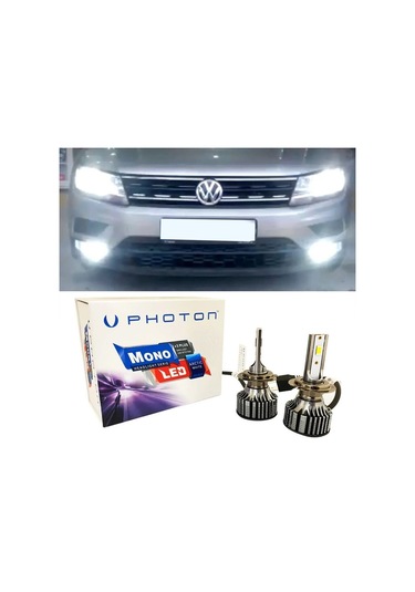 Vw Tiguan Led Xenon Uzun Far Ampulü H7 Mono Yeni Seri Beyaz 2016+