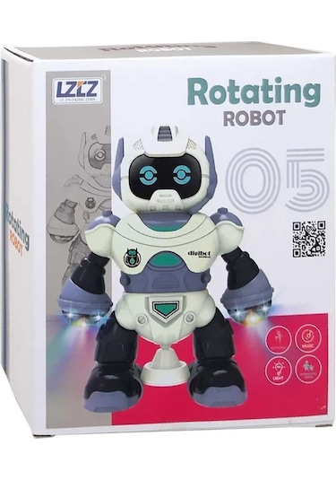 Ethem Oyuncak Pilli Dans Eden Robot 6678-5