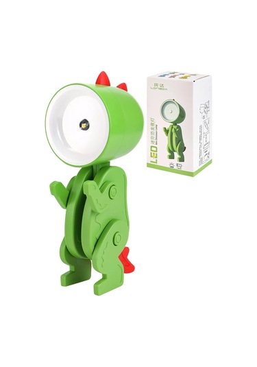 Mıland Dekoratif Okuma Lambası Mekanik Dinozorcuğu 318273391 Yeşil