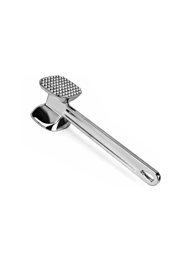 Et Tenderizer Çekiç Aracı Çift Taraflı Çiviler Et Tokmak Siyah Siyah
