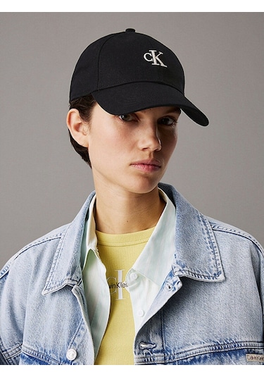 Calvin Klein Monogram Embroıdery Baseball Cap Os Çok Renkli