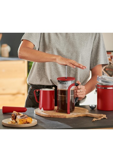 Tchibo French Press, Kırmızı 800 Ml Kırmızı