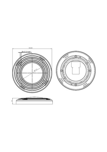 Cometepool Siyah Çerçeve Mavi Işık Smd Led Havuz Sıva Üstü Ve Sıva Altı Joker Aydınlatma Lambası 33w-toptancıyızbiz