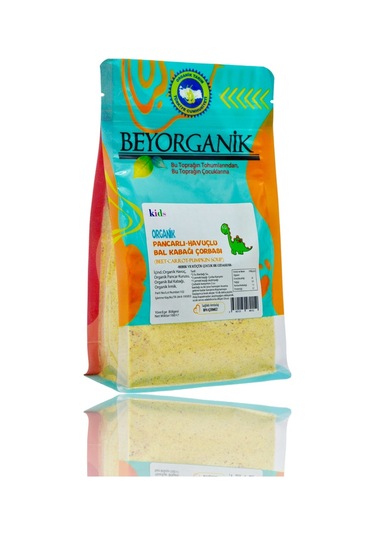Beyorganik Organik Havuçlu Kabak Çorbası +6 Ay 160 G Bebek Ek Gıdası