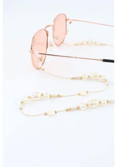 Gold Inci Boncuklu Gözlük Ipi. Kadın Gözlük Zinciri. Gözlük Ipi. Gözlük Ipi Askısı. Gözlük Zinciri. Gold