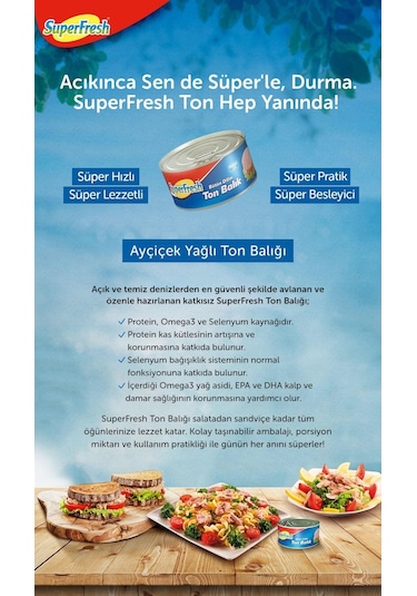 Superfresh Ton Balığı 6 x 75 G