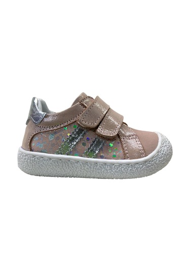 238 Bebek Deri İlk Adım Sneaker Pudra