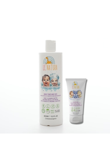 Le Natura Pişik Önleyici Bebek Bakım Seti
