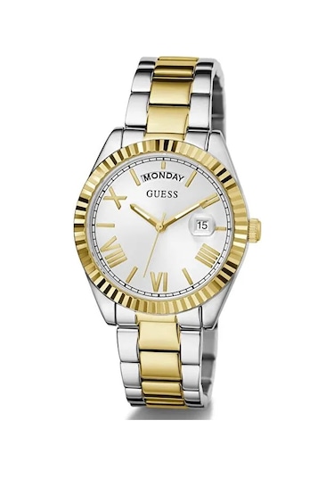 Guess Gugw0308l6 Quartz Çelik Altın/gri 36 Mm Kadın Kol Saati