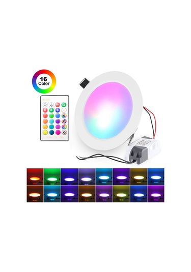 Uzaktan Kumandalı 12 W Gömme Led Aydınlatma Diğer