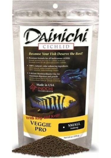 Dainichi Cichlid Veggie Pro Small 250gr