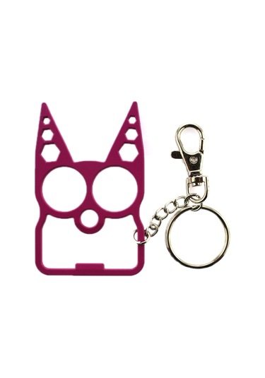 2 Adet 6'sı 1 Arada Çok Fonksiyonlu Anahtarlık Çinko Alaşımlı Şişe Açacağı Pembe