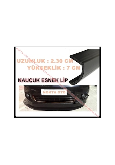 Volkswagen Scirocco Uygun Tampon Altı Düz Ez Lip